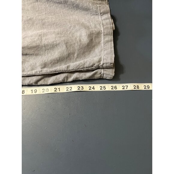 Rewash Womens Linen Blend Pants sz 9/29 Wide-Leg Grey Pants Beachy - Picture 9 of 12